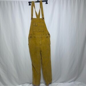 Free People FP We The Free Ziggy Corduroy Overalls – Mustard size 29